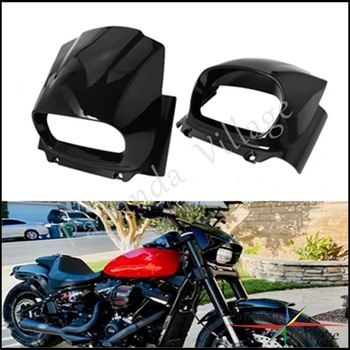 Pre Harley M8 Softail Fat Bob 114 FXFB FXFBS 2018-2022 Predné LED Reflektor Kapotáže Kryt Maska Kryt Plášťa Motocyklové Príslušenstvo