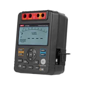 UT513A Izolačný Odpor Tester 500V~5000V PI DAR Tester Porovnanie merania