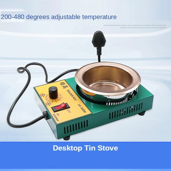 Desktop Kolo Teplota Nastaviteľné Tin Hrniec hz 180w 360w Taviace Pece na Ploche Spájkovanie Pece Mieste Dodávky