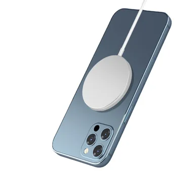 15W Magnetické Rýchlo Qi Bezdrôtová Nabíjačka pre iPhone 14 13 12 Pro Max PD USB Typu C Indukčné Rýchle Nabíjanie Pad Smart Phone