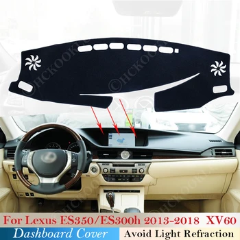 Polyester na Lexus ES ES350 ES300h 2013 ~ 2018 XV60 Auto Príslušenstvo Prístrojovej Doske Slnečník Panel Kryt, Ochranná Podložka 2017
