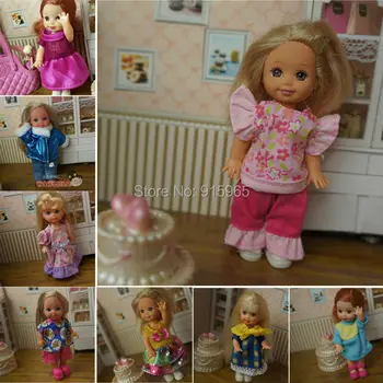 2014 Nové arrvial wholesales 50pcs/veľa handričkou a šaty pre mini kelly simba bábika barbie