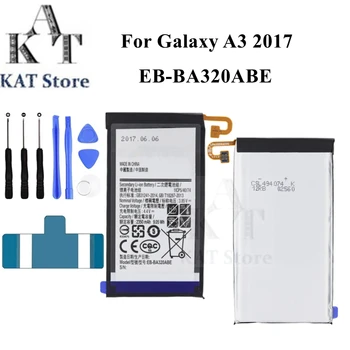 EB-BA320ABE 2350mAh Telefón Batéria Pre Samsung Galaxy A3 2017 Edition A320 SM-A320F/Y A320FL A320F/DS Náhradných dielov, Náhradné