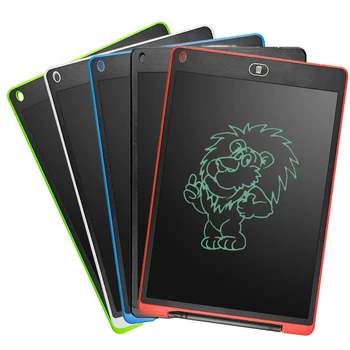 12 Palcový LCD Tablet Deti Kreslenie Tablet Čarovná Tabuľa Farebné Grafiky Rukopisu Pad Deti Graffiti Tabuľa Skicár