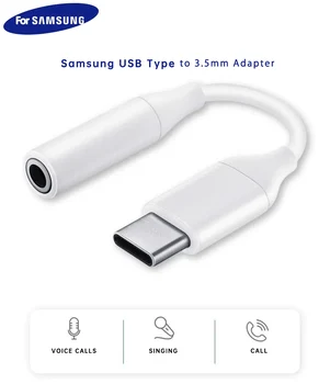 USB Typu C Na 3,5 mm Jack Adaptér Usb C Slúchadlový Jack Samec Audio Kábel Pre Samsung Galaxy Note 20 10 S21 S20 S22