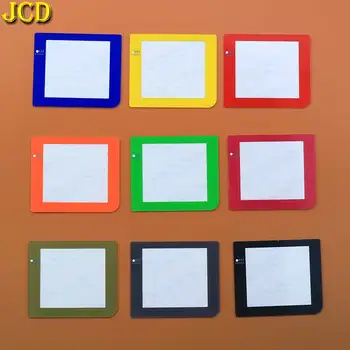 JCD 1PCS Plastové Šošovky pre GBP Displej LCD Objektív Ochranný Kryt Pre Gameboy Chránič W/ Adhensiveparts