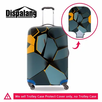Nová geometria 3D tlač batožiny zahŕňa cestovné batožiny kryt vodotesný batožiny sa vzťahuje na 18-30inch prípadoch prachotesný zahŕňa