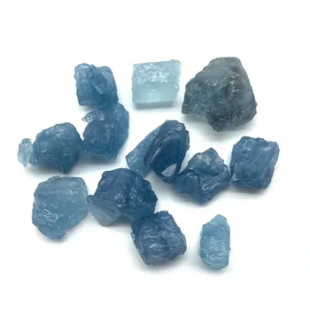 Prírodné Modré Kamene Akvamarín Crystal Vysokej Kvality, Vzácne Quartz Stone Vzor Uzdravenie Domova Kamene a Kryštály