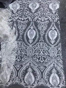 Výšivky, Čipky Svadobné Šaty Textílie Nigérijský Textilné Afriky čipky 10 metrov