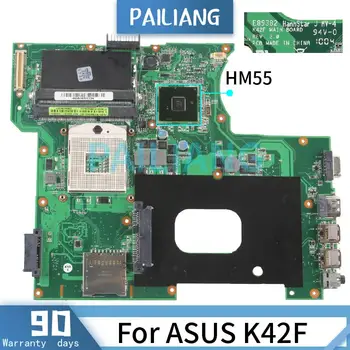 PAILIANG Notebook základná doska Pre ASUS K42F Doske REV.2.0 HM55 pamäte DDR3 tesed