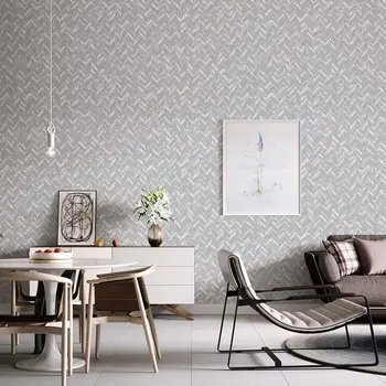 Jednoduchý nové módne Nordic módne geometrické netkaných tapiet