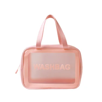 Nový Ženy Kozmetická Taška Vodotesné Priehľadné Módne PVC Wc Taška 2020 Wash Bag Veľkú Kapacitu Cestovná Kozmetická Taška