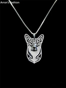 Trendy Roztomilý Pembroke Welsh Corgi prívesok náhrdelník ženy psa šperky vyhlásenie náhrdelník muži on-line nakupovanie