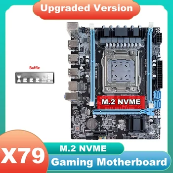 X79 Doske V389+Ozvučnice M. 2 NVME LGA2011 DDR3 Gigabitová Sieťová Karta Podpora E5 2630 2660 2650V2 CPU Pre CF LOL PUBG