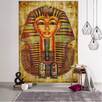 Egyptský Tapestry Faraóna Tutankhamun Starovekého Egypta Stenu Decor