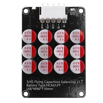 5A 3S 4S Aktívny Ekvalizér Balancer Lifepo4/Lipo/Lto Energiu Batérie Kondenzátorov