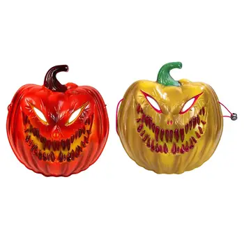 Halloween Tekvica Masku na Tvár Dekorácie Novinka Strašidelné pre Cosplay Fáze Výkony Trick or Treat Kostým Party Rekvizity Strany
