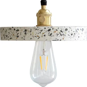 Jednoduché, Moderné LED Prívesok Svetlo Loft Dekor Terazzové Závesné Lampy, Svietidlá, Jedáleň, Bar Domov Osvetlenie Starožitné Svietidlo