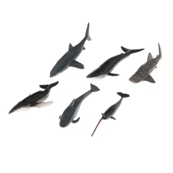 ABS Realisticky Morského Tvora Údaje Mini Veľryba Figúrky Väčšinu Tortu Mulčovače
