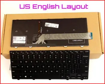 Americká angličtina Rozloženie Klávesnice pre Dell Latitude 3450 Notebook s Rám, Podsvietený