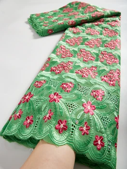 Švajčiarsky Voile Čipky Vo Švajčiarsku Čipky Textílie Swiss Voile Čipky Textílie 2021 Swiss Suché Textílie, Čipky 2.5 Metrov TY065